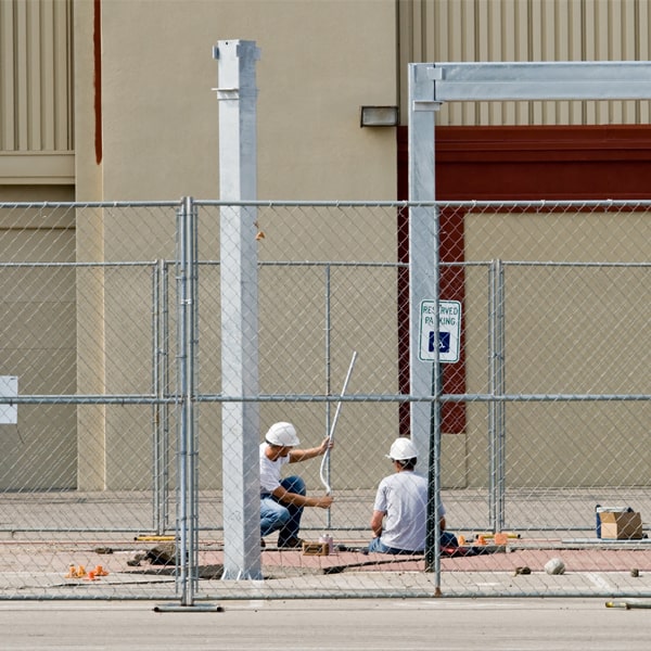 how much time can i rent the temporary fence for my work site or event in Dennis